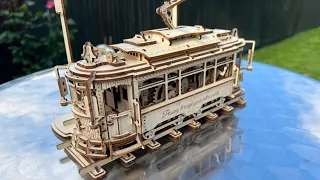 ROKR - Classic City Tram - Wooden Model - with videos