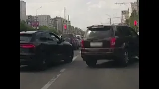 Погоня и разборки на дорогах в Красноярске