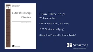 I Saw Three Ships by William Cutter - Scrolling Score