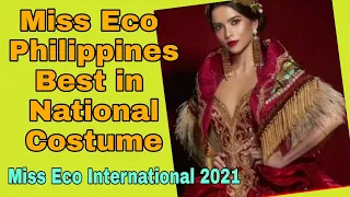 Miss Eco International. Miss  Eco Philippines Best in National Costume.Kelly Day. Nayen's World TV.