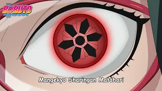 Sasuke Kaget Simbol Matahari Mangekyo Sharingan Sarada - Fakta Boruto Chpater 80