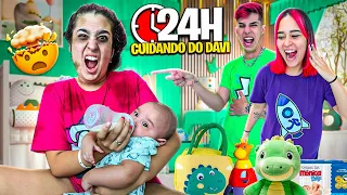 24 HORAS SENDO MÃE DO DAVI *aguentei?