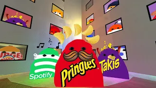 Pringles Munci, Spotify Munci, Angry Munci Family And Multiverse Nextbot Gmod