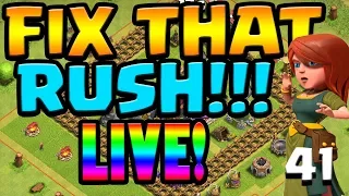 FARM OR DIE?!  FIX THAT RUSH FRIDAYS LIVE STREAM!! ep41 |  Clash of Clans