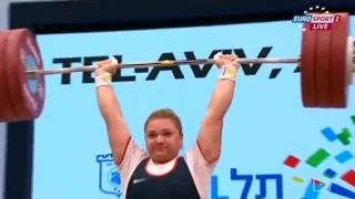 2014 European Weightlifting Championships, Women +75 kg  Тяжелая Атлетика. Чемпионат Европы