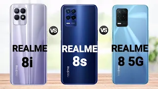 Realme 8i vs Realme 8s 5g vs Realme 8 5g || full comparison || specification