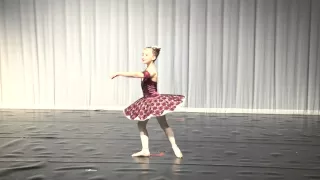 Holly Garrett Penrith Eisteddfod 2015 Classical Ballet