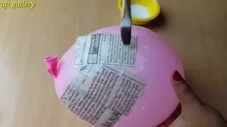 2 Beautiful Pot Making With Balloon and Newspaper | Easy Pot Making Ideas | Best Out Of Waste