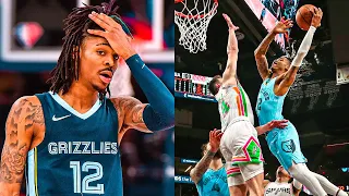 Ja Morant Continues his Onslaught ! 2022 MOMENTS