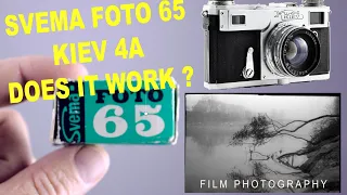 Svema Foto 65 Expired Film with the Kiev 4a