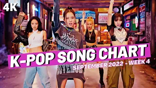 (TOP 100) K-POP SONG CHART | SEPTEMBER 2022 (WEEK 4)