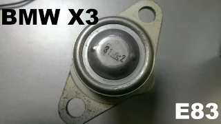 Замена шаровой опоры на BMW X3 E83  Replacing ball bearing on BMW X3 E83