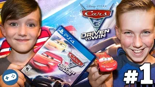 Cars 3 Driven to Win Unboxing and Gameplay Part 1