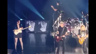 Metallica performed w/ St. Vincent, Nothing Else Matters during Helping Hands show