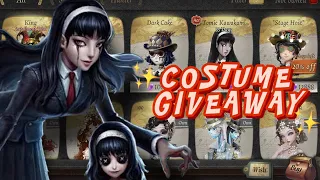 APRIL COSTUME GIVEAWAY 🎉 [CLOSED]