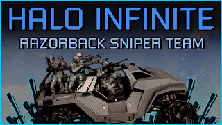 HALO INFINITE: Razorback Sniper Team