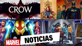 VENOM 3, EL CUERVO, CHUCKY, BLACK MIRROR, NOVA, TEEN TITANS, EDDIGNTON