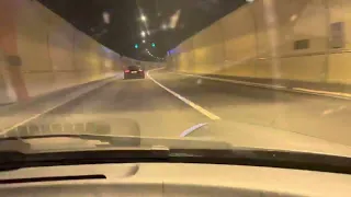 Audi R8 V8 manual coupe Top Gear F1 exhaust revs Hindhead Tunnel.