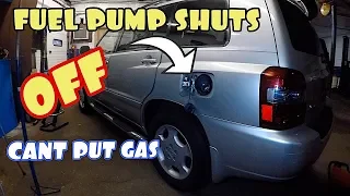 Gas pump Keeps shutting OFF cant put fuel in car or truck