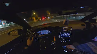 2018 GOLF 7 GTD 2.0 DSG 184 HP NIGHT Drive Pov  (4k)