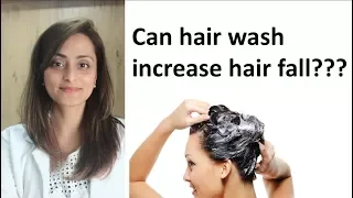 Does frequent hair wash increase hairfall?