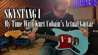 My Time With Kurt Cobain's Actual Guitar: Skystang I | Playing Kurt's In Utero/Live and Loud Guitar