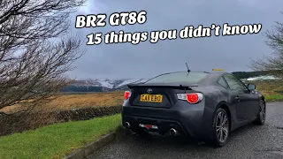 15 things you didn't and should know GT86/BRZ