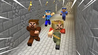 Zengin, Fakiri hapisten kaçırıyor! (Minecraft)
