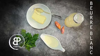 Beurre Blanc Rezept. Eine aufgeschlagene Sauce zu Fisch oder Geflügel. Schnell gemacht und lecker!