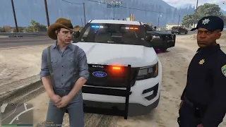 Dept of Justice Cops Role Play -  Sandy Shores Police