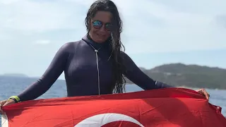 Serbest Dalış Cmas Fim Dünya Rekoru -71 m Derya Can