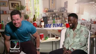 Kevin Hart and Mark Wahlberg Interview for Me Time on Netflix