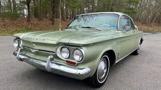 $7,900. 1964 Chevy Corvair Monza Club Coupe ‘Mrs Beeman’
