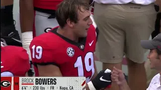 Georgia TE Brock Bowers Highlights