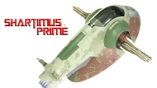 Star Wars Slave 1 Vintage Collection Empire Strikes Back 3 3/4 Inch Scale Boba Fett Vehicle Review