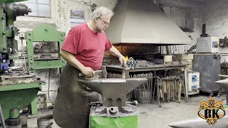 In The Heart of the Forge: Making an Iron Rose