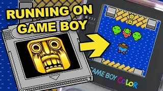 Programming Temple Run for the Game Boy