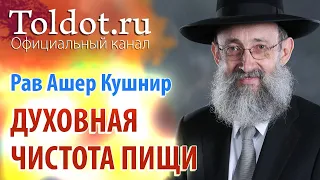 Рав Ашер Кушнир. Духовная чистота пищи. Месилат Йешарим 58