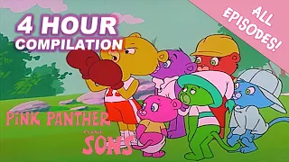 The Pink Panther And Sons All Episodes | 4-Hour MEGA Compilation | The Pink Panther Show