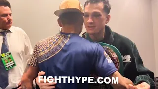 BRANDON FIGUEROA COMFORTS ANGRY MARK MAGSAYO AFTER BEATING HIM; BOTH HUG & SHOW RESPECT