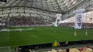 Rct  Montpellier 2016  Vélodrome  entree joueurs