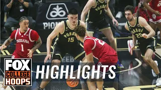 No. 17 Indiana vs. No. 5 Purdue Highlights | CBB on FOX