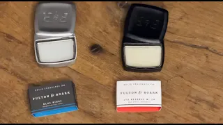Fulton & Roark Review: Solid Fragrance Test of Calle Ocho and Blue ridge