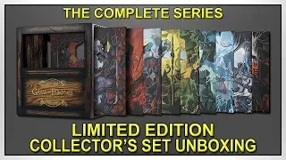 Game of Thrones: The Complete Series Limited Edition Blu-ray Collector's Set Unboxing