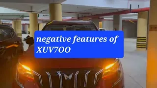 Negative features of XUV7OO, #xuv700 #car #mahindra #safari #travel #negative #review #trending