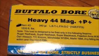 HOT 44 Magnum Buffalo Bore Loads