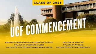 UCF Summer 2023 Commencement | August 5 at 3 p.m.