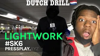 AMERICAN REACTS to #SK6 Jxrrski - Lightwork Freestyle 2 🇳🇱 (Prod. Rayvi) | Pressplay #DutchDrill