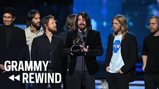 Watch Foo Fighters Win Best Rock Performance For "Walk" In 2012 | GRAMMY Rewind