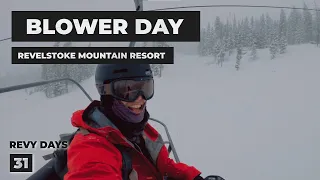 Blower Day // Revelstoke Mountain Resort // Revy Days #31